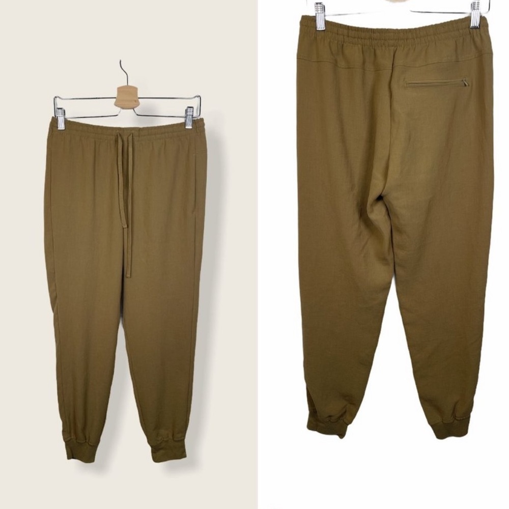 Vince Lightweight Cuffed Joggers Khaki - size 6